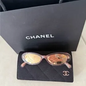 CHANEL | Accessories | Chanel Pink Sunglasses A25 | Poshmark display picture 3